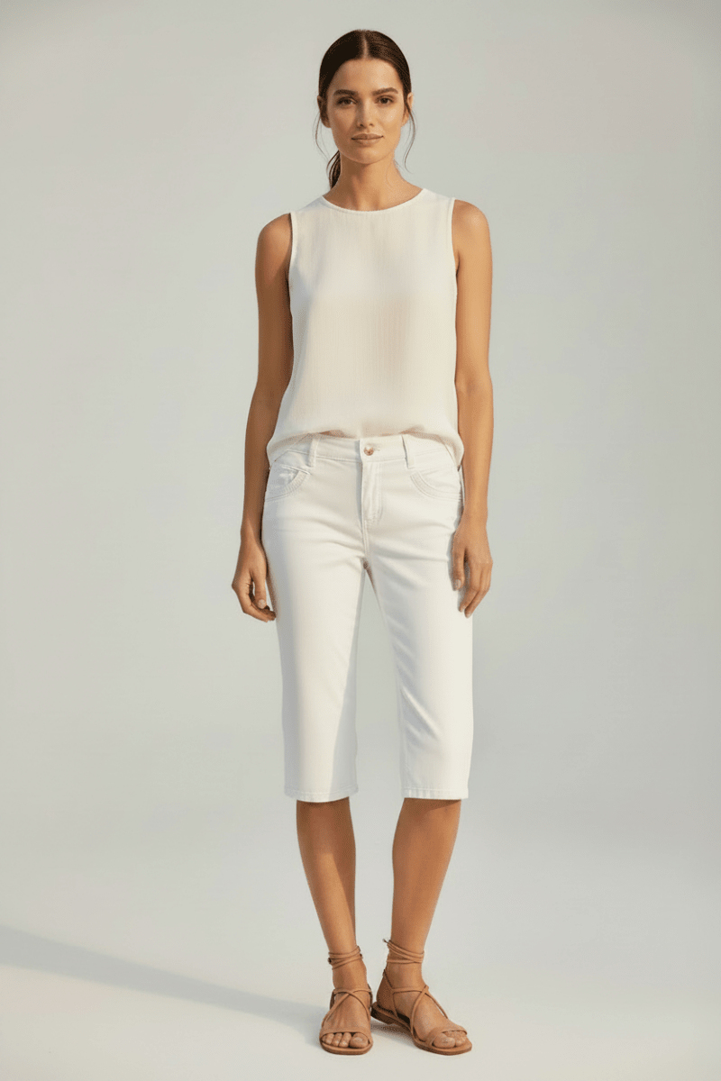 Mos Mosh Hose MMNaomi Treasure Pant Damen Weiss