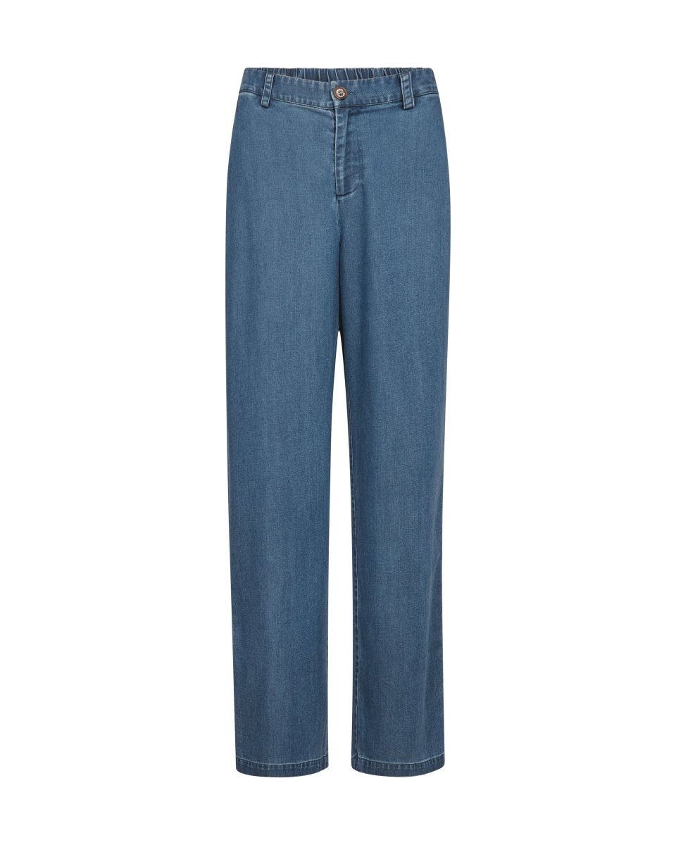 Mos Mosh Hose Straight Fit in Blau