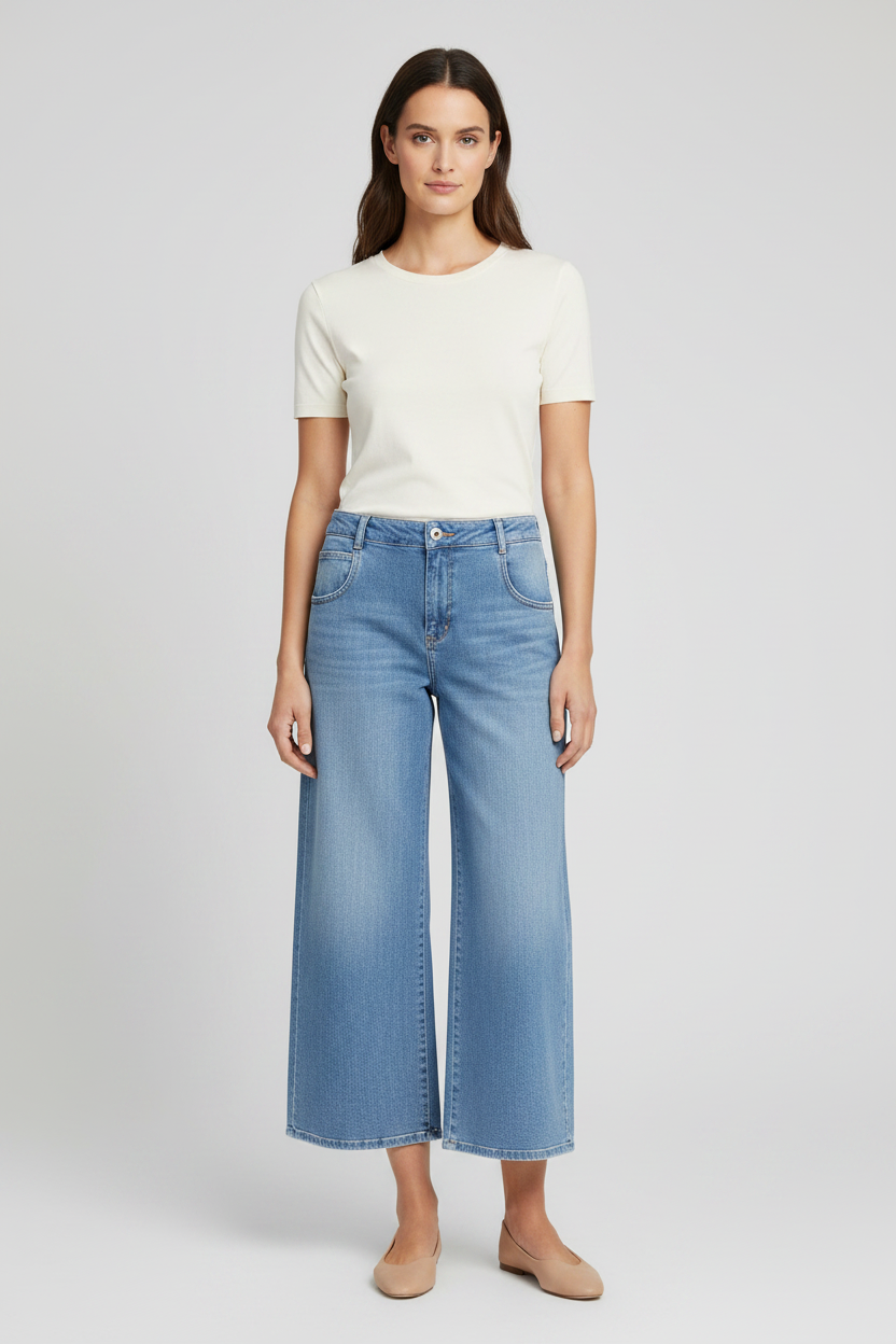 Mos Mosh Jeans Callie in der Farbe Blau