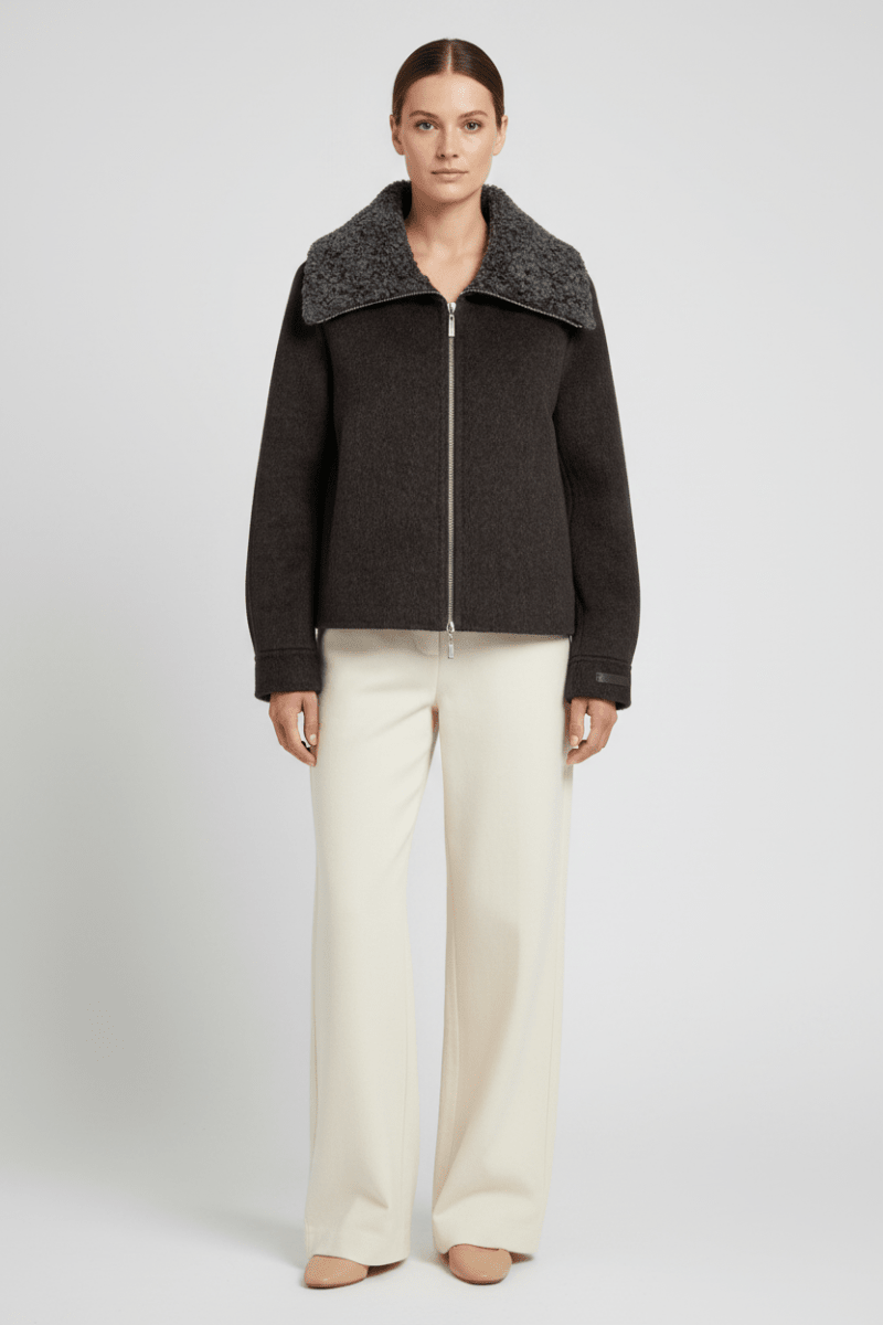 Mos Mosh Loisa Jacke Oversize in Delicioso