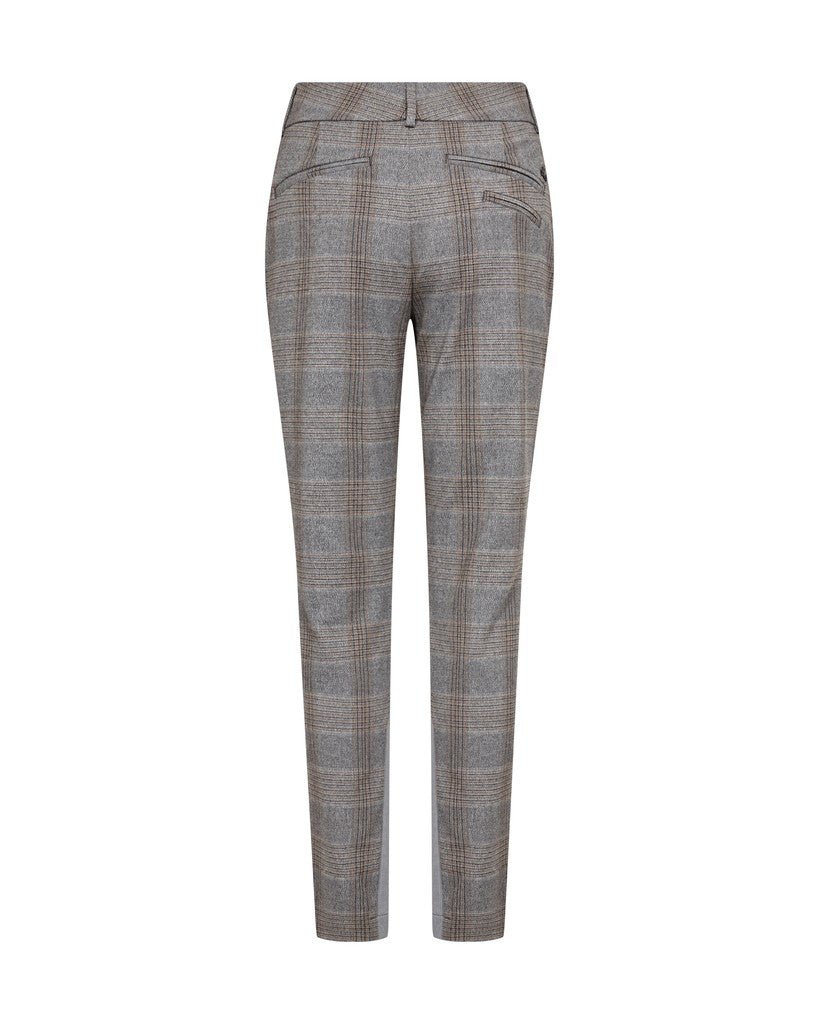 Mos Mosh Lush Tuxen Hose Slim Fit in Gewittergrau