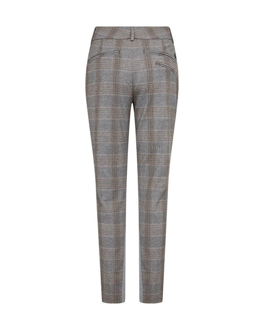 Mos Mosh Lush Tuxen Hose Slim Fit in Gewittergrau