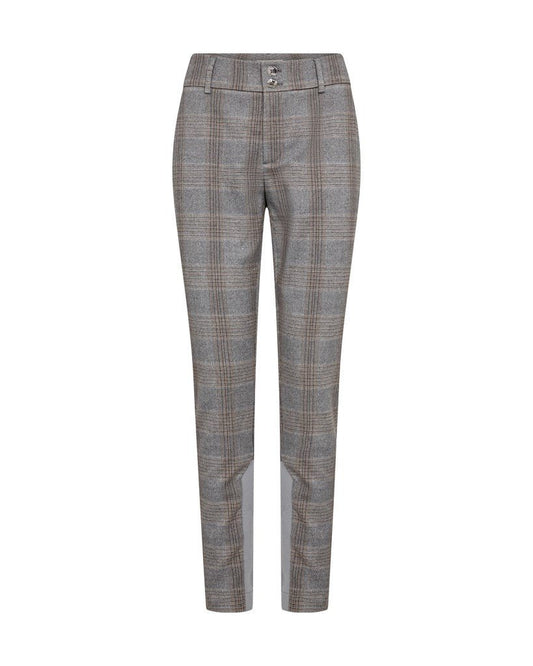 Mos Mosh Lush Tuxen Hose Slim Fit in Gewittergrau