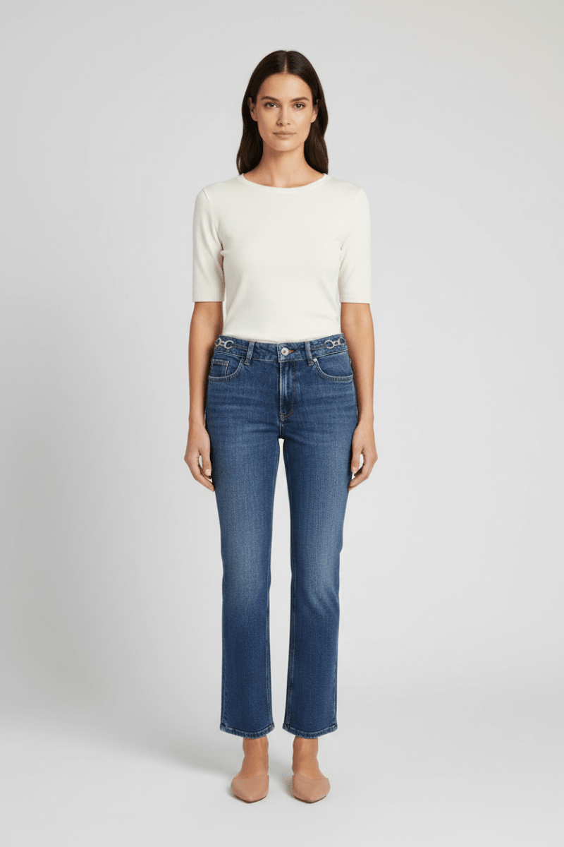 Mos Mosh MMAshley Galleon Jeans in der Farbe Blue