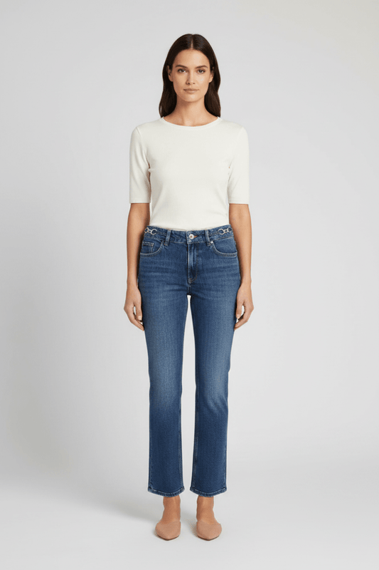 Mos Mosh MMAshley Galleon Jeans in der Farbe Blue