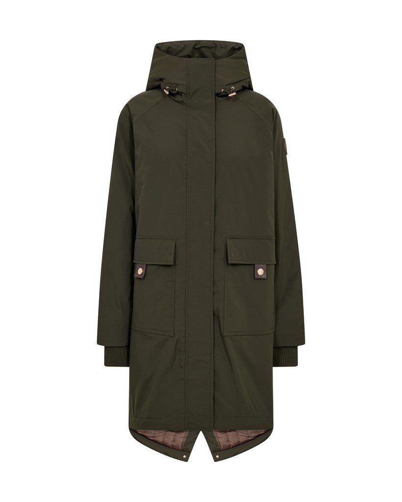Mos Mosh MMCali Faux Fur Jacket in der Farbe Rosin