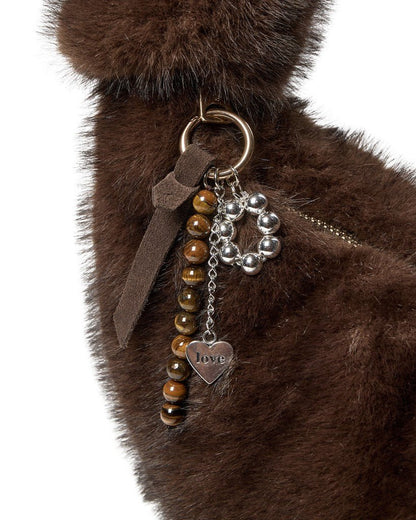 Mos Mosh MMCia Faux Fur Bag in der Farbe Delicioso