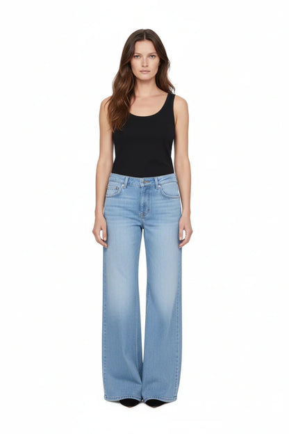 Mos Mosh MMDara Salute Jeans in der Farbe Blue
