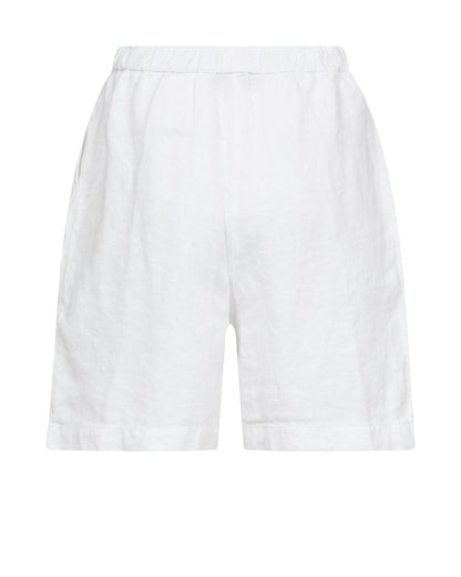 Mos Mosh MMEmmie linen Bermuda Shorts in der Farbe White