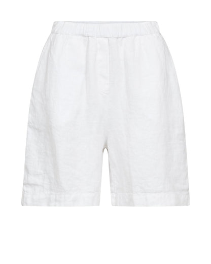 Mos Mosh MMEmmie linen Bermuda Shorts in der Farbe White