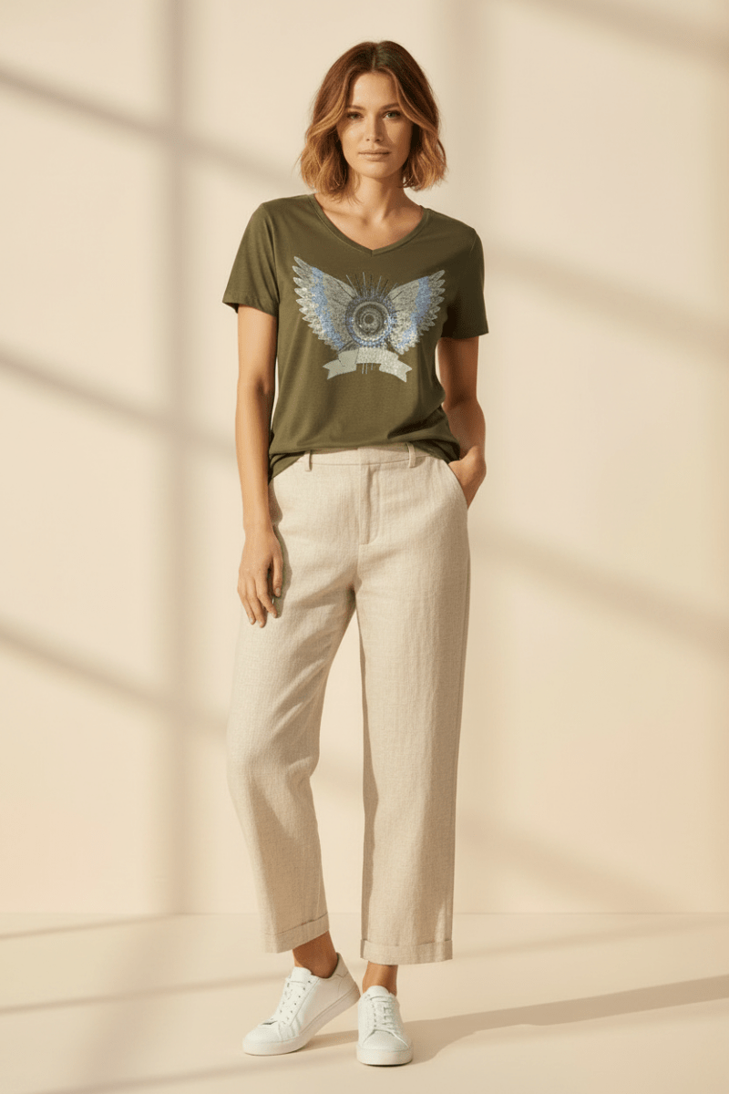 Mos Mosh MMGethi Deco Tee Shirt