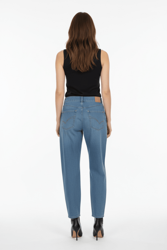 Mos Mosh MMHellen Barrel Jeans in der Farbe Blue