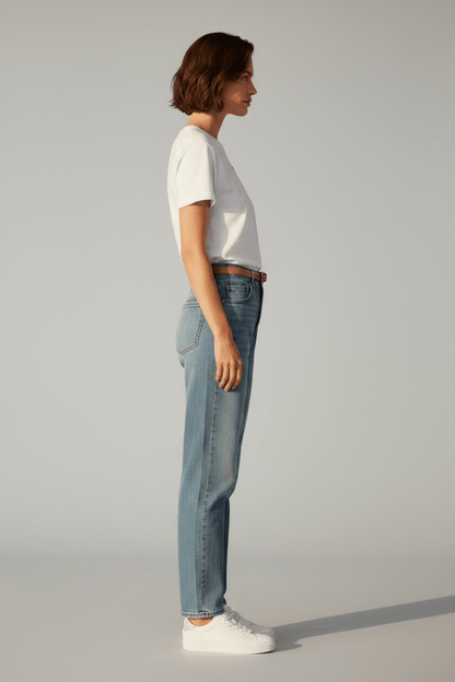 Mos Mosh MMLail O-SS Cherry Tee in deer Farbe White