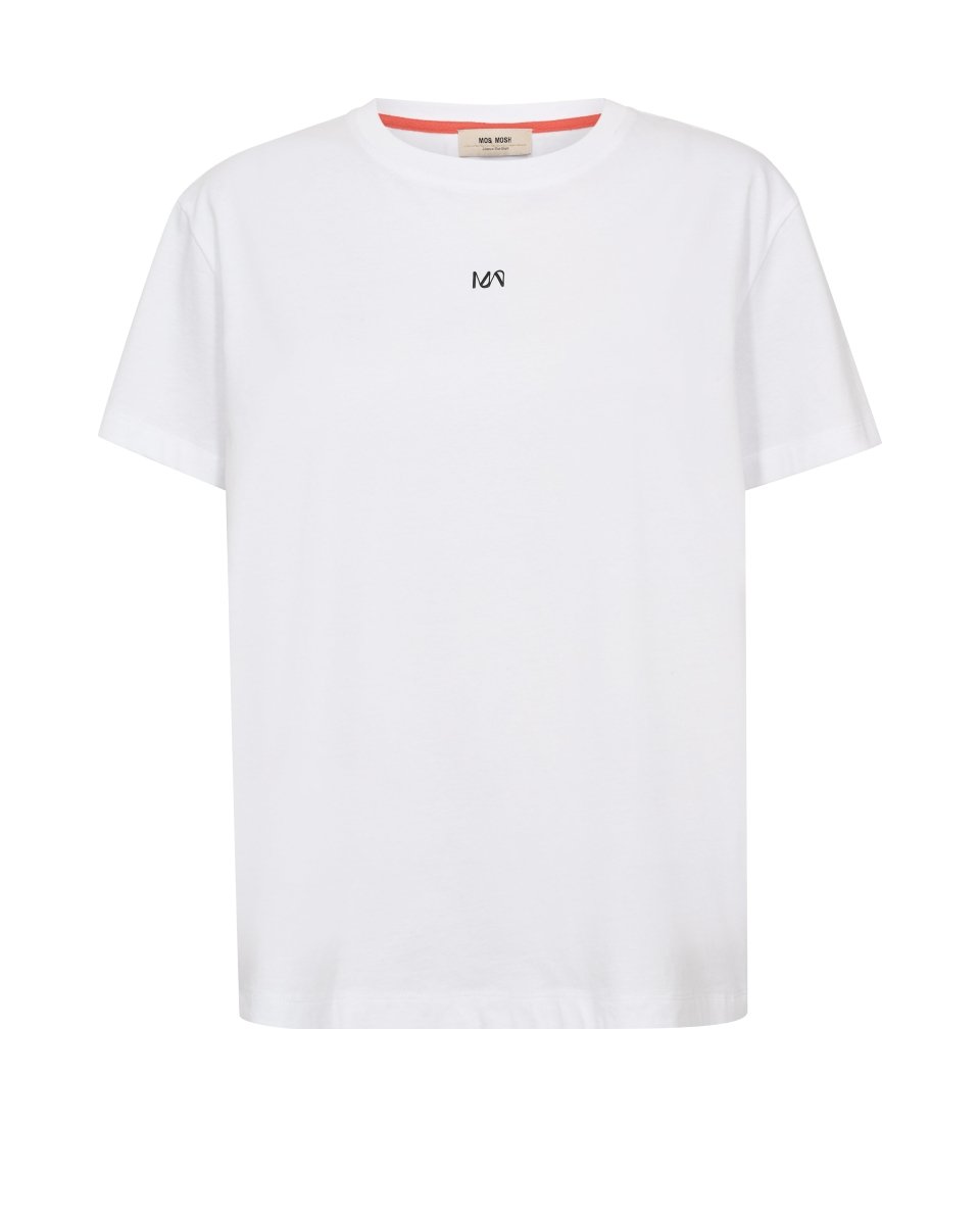 Mos Mosh MMLail O - SS Cherry Tee in deer Farbe White