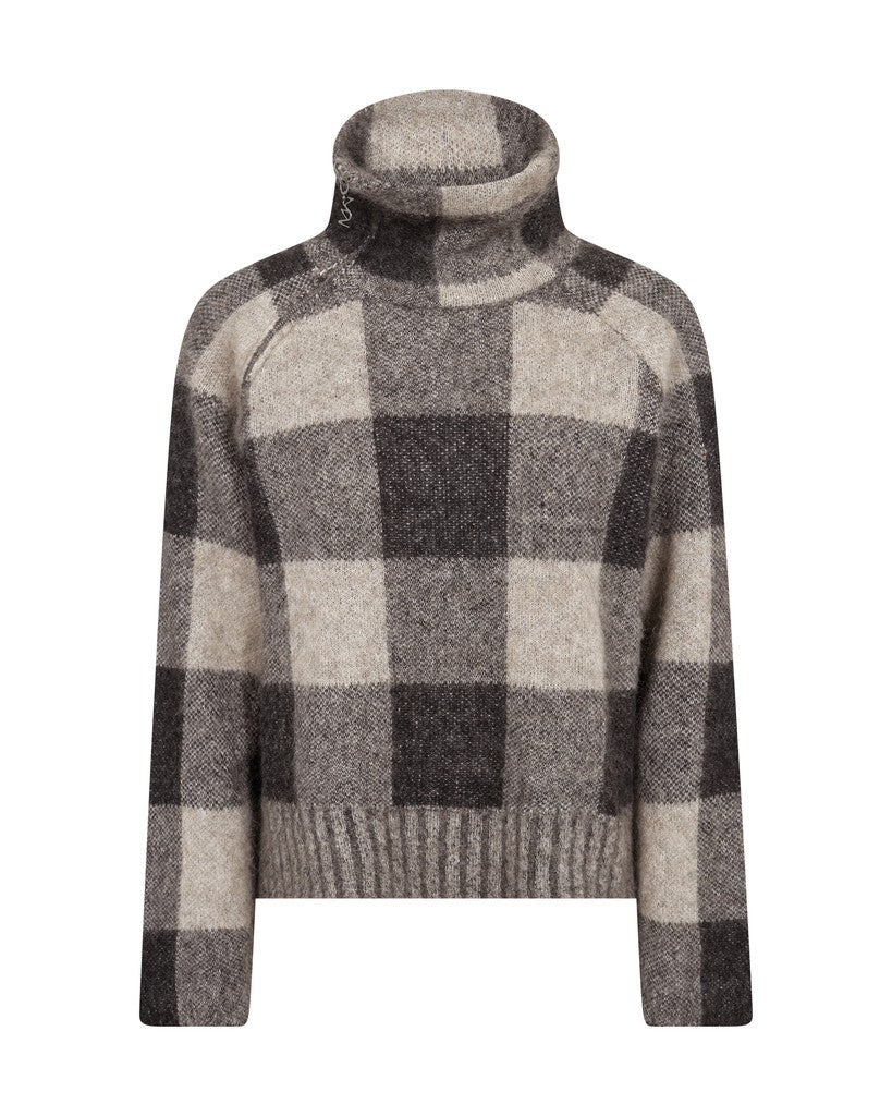 Mos Mosh MMMaija Check Knit in der Farbe Black