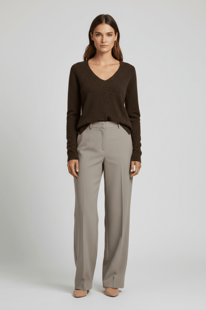 Mos Mosh MMMape Sophia V-Neck Knit in der Farbe Delicioso