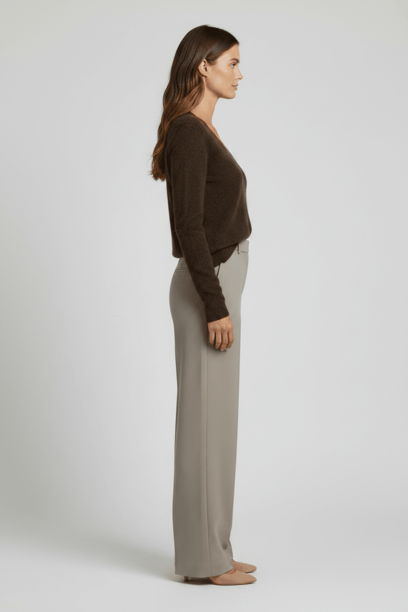 Mos Mosh MMMape Sophia V-Neck Knit in der Farbe Delicioso