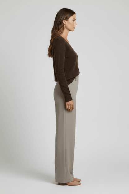 Mos Mosh MMMape Sophia V-Neck Knit in der Farbe Delicioso