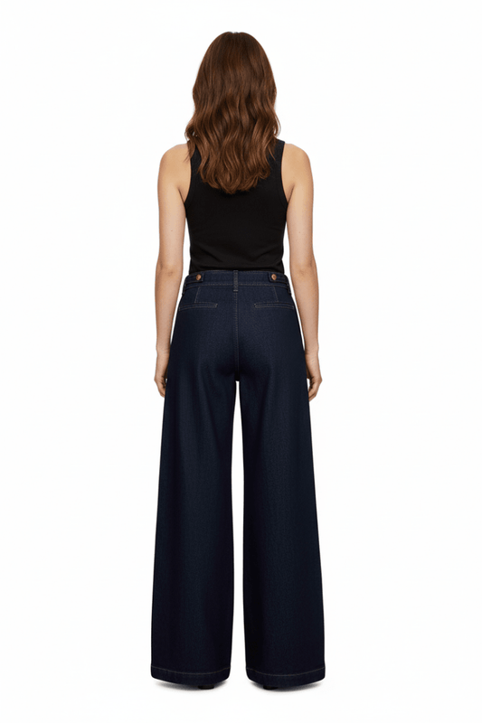 Mos Mosh MMVerone Crispy Jeans in der Farbe Dark Blue