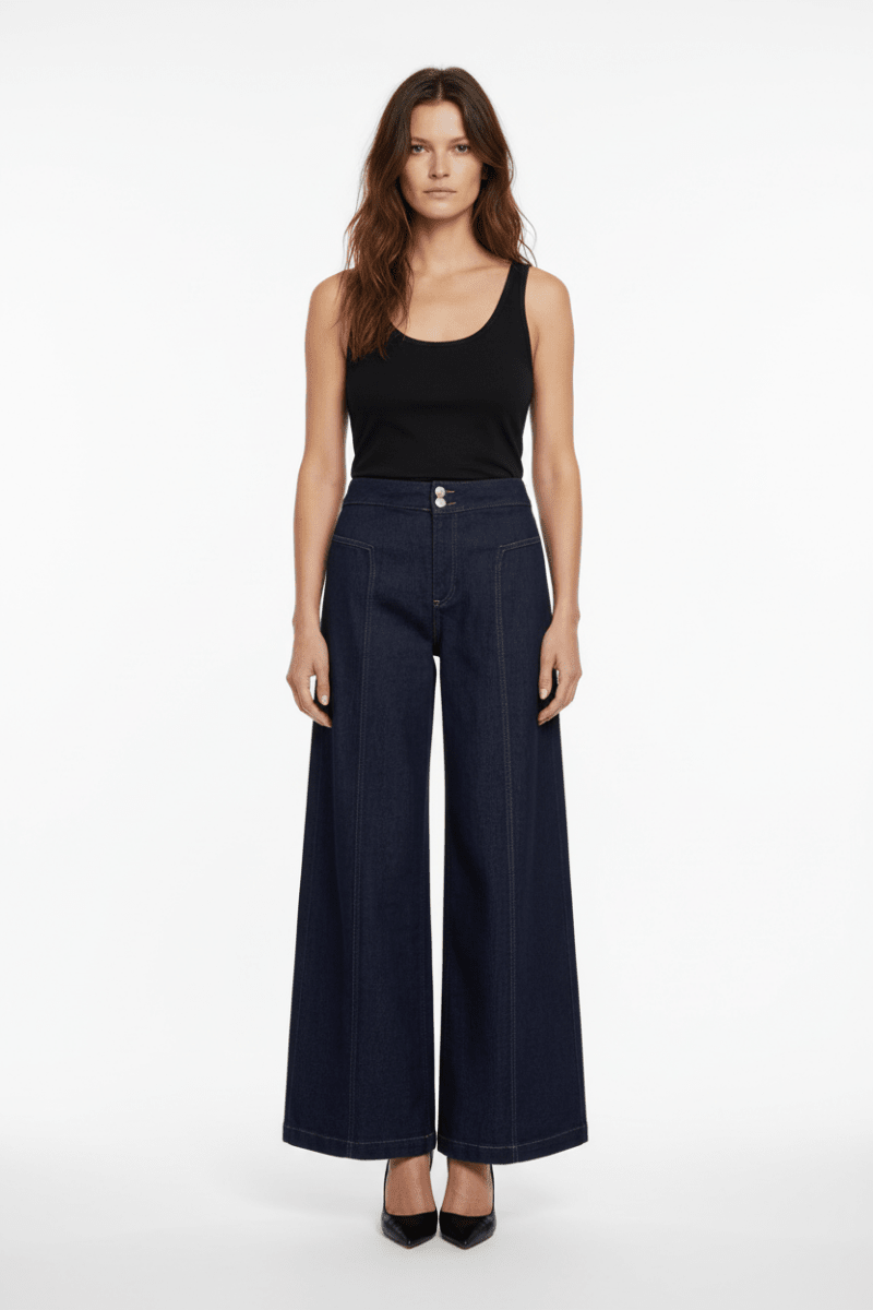 Mos Mosh MMVerone Crispy Jeans in der Farbe Dark Blue