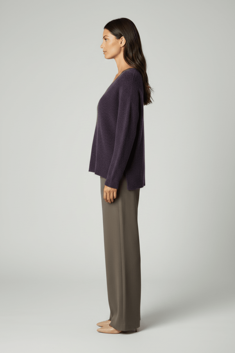 Mos Mosh Pullover MMThora in der Farbe Sweet Grape