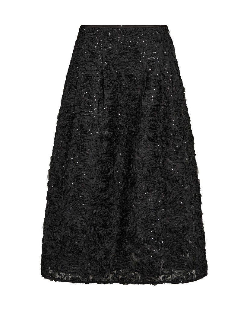 Mos Mosh Reya Paillettenrock in Schwarz