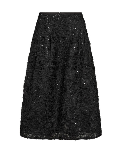 Mos Mosh Reya Paillettenrock in Schwarz