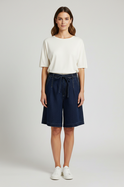 Mos Mosh Shorts MMLeli Denim Shorts Damen Blau