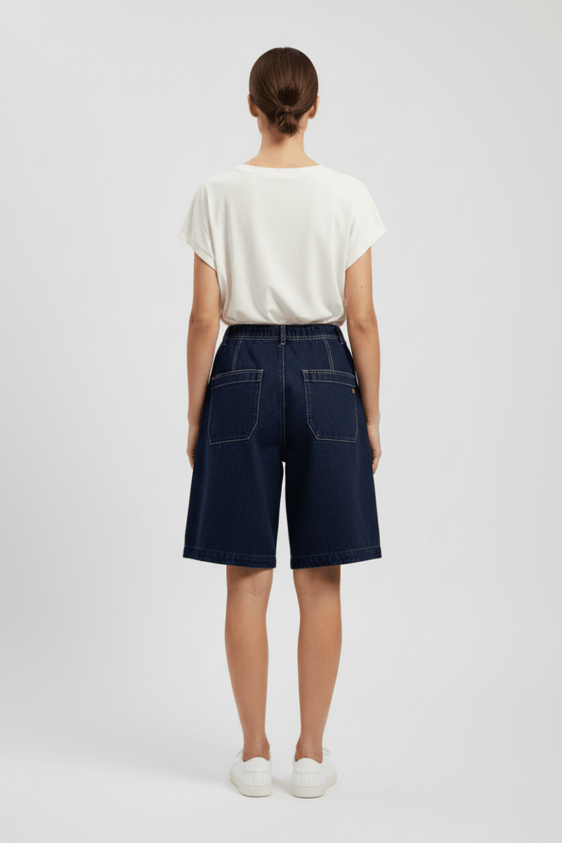 Mos Mosh Shorts MMLeli Denim Shorts Damen Blau