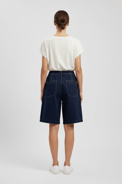 Mos Mosh Shorts MMLeli Denim Shorts Damen Blau