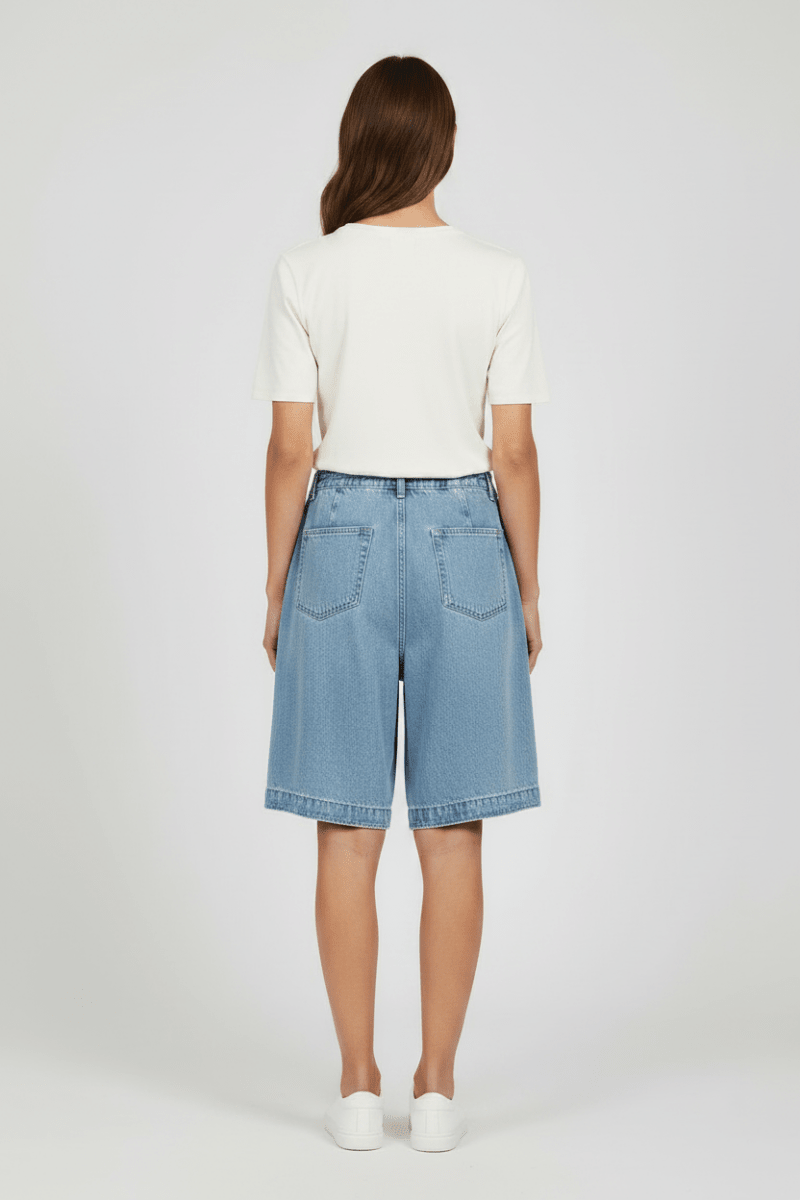 Mos Mosh Shorts MMLeli Denim Shorts Damen Blau