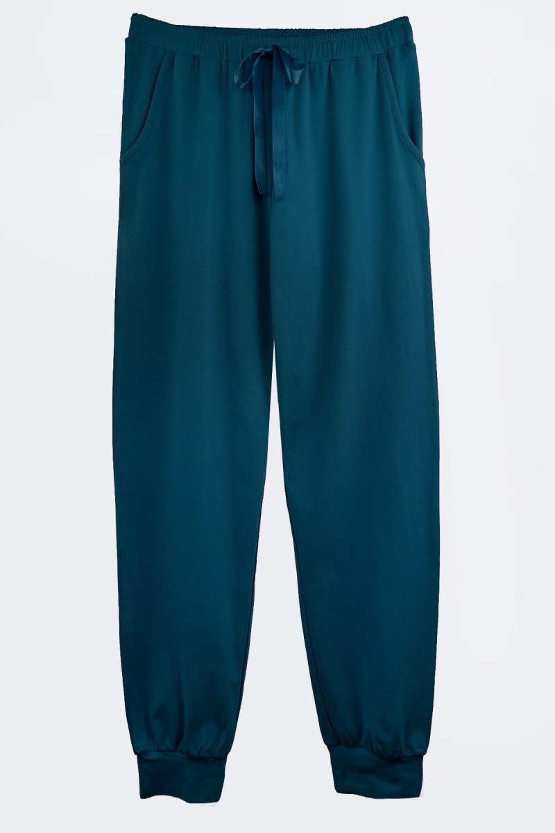 Nina von C. Jogging Pants Damen Océan – Homewear-Hose