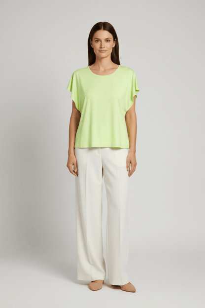 Nina von C Shirt 1/4 Arm in der Farbe Menthe