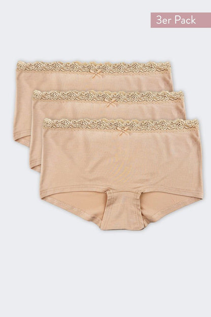 Nina von C. Slip 3er-Pack Nude