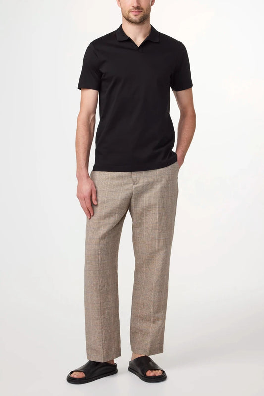 NN. 07 Hemd Paul SS in der Farbe Schwarz