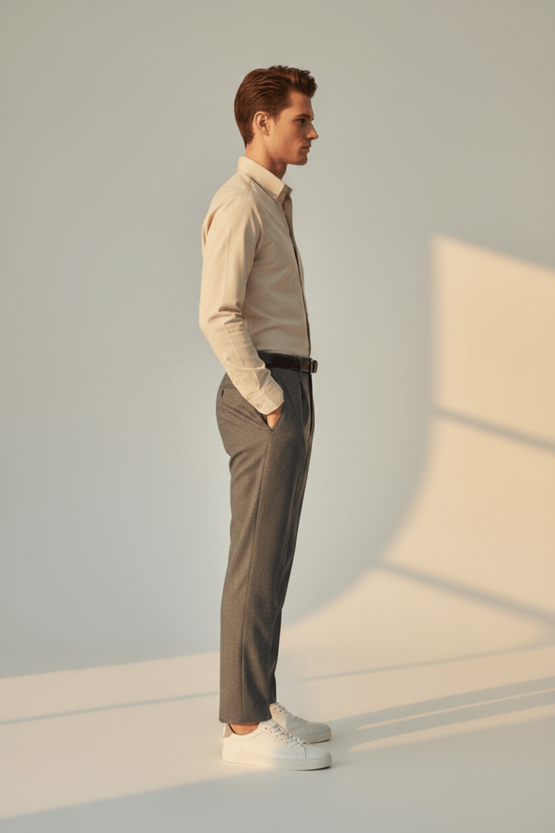 NN. 07 Herren Hose Bill in der Farbe Anthrazit