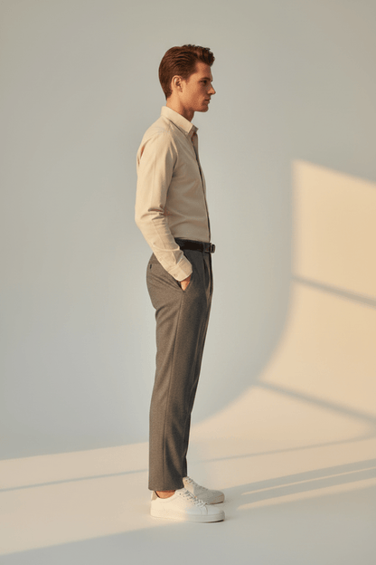 NN. 07 Herren Hose Bill in der Farbe Anthrazit