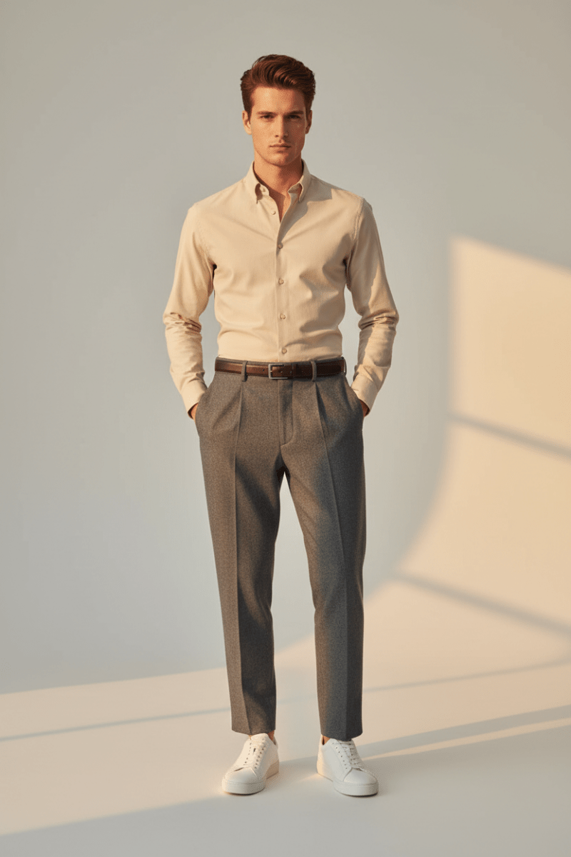 NN. 07 Herren Hose Bill in der Farbe Anthrazit