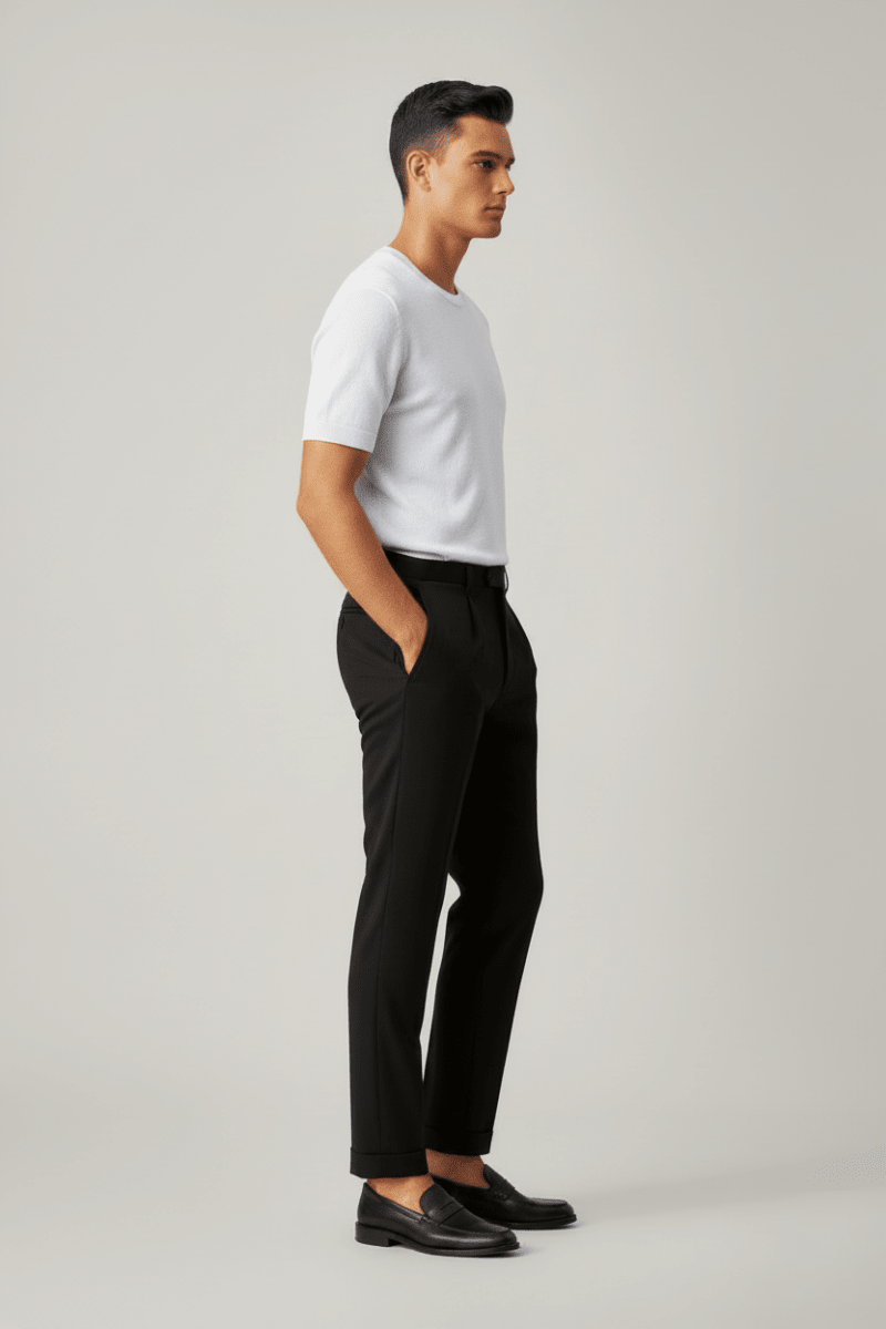 NN. 07 Hose Billie in der Farbe Schwarz