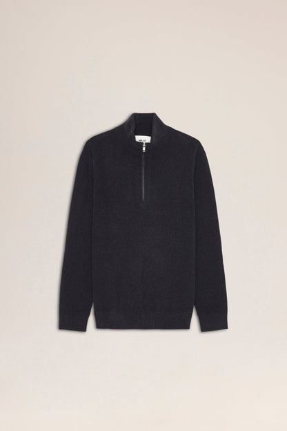 NN. 07 Pullover Danny Half Zip in der Farbe Marineblau