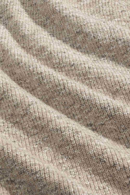 NN. 07 Pullover Jacobo Boucle in der Farbe White Pepper