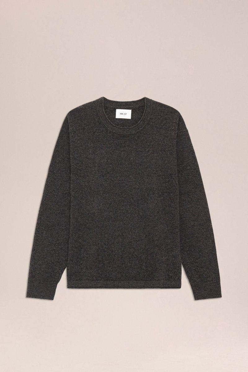 NN. 07 Pullover Sammy in der Farbe Erde Meliert