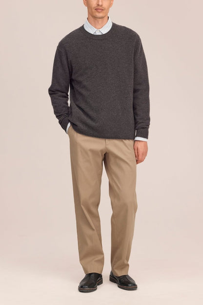 NN. 07 Pullover Sammy in der Farbe Erde Meliert