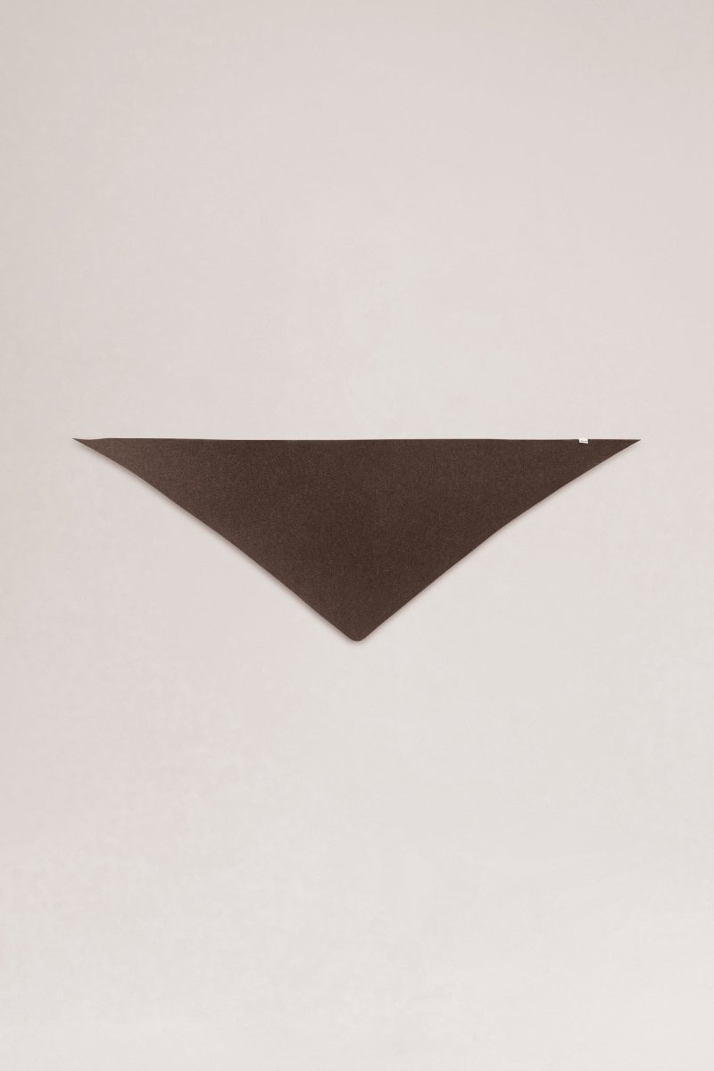NN. 07 Schal Triangle in der Farbe Earthwood
