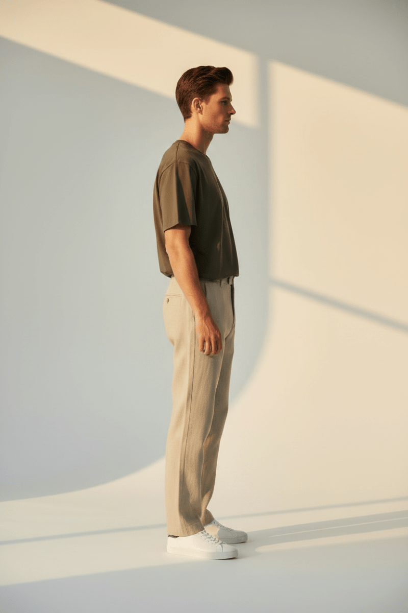 NN07 Adam T-shirt 3209 Mable Husk Regular