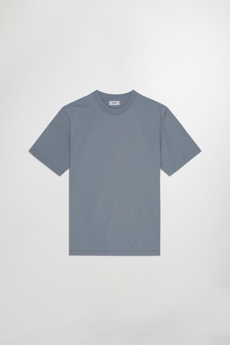 NN07 Adam T-shirt 3209 Stone Blue Regular