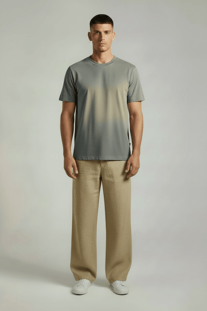 NN07 Adam T-shirt 3209 Stone Blue Regular