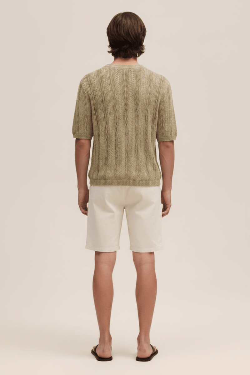 NN07 Aden Shorts 1923 Ivory nan