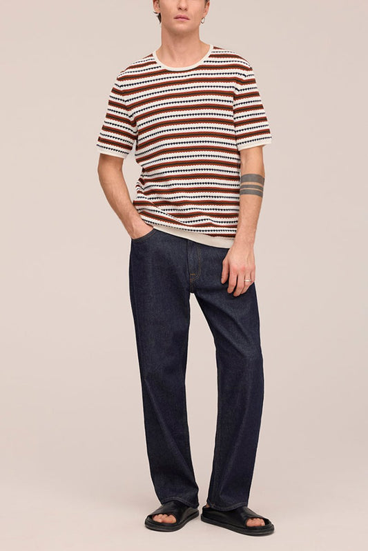 NN07 Bari t-shirt 6686 Ivory Multi Relaxed