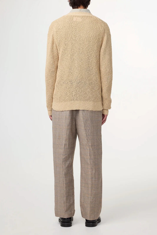 NN.07 Cardigan Dwayne Weisser Pfeffer